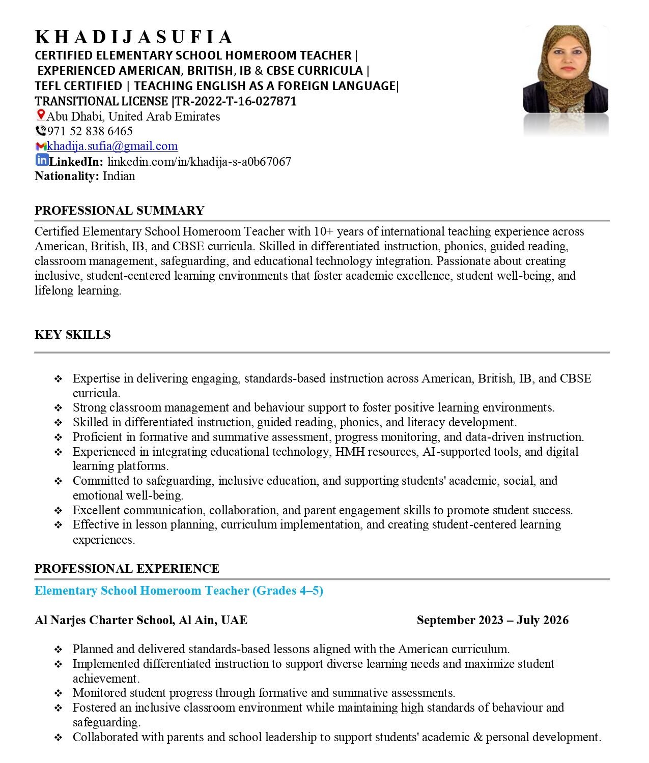 CV 2 Page 1